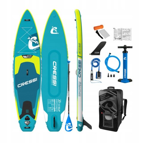 Deska SUP Cressi Jet Cruise DC iSUP 11'2' BOGATO WYPOSAŻONA