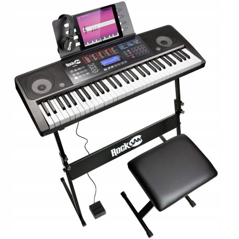 Keyboard RockJam RJ761-SK idealne dla początkujacych