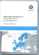 Mapa do nawigacji Europa Volkswagen 1T0051859AS Europa West płyta CD/DVD