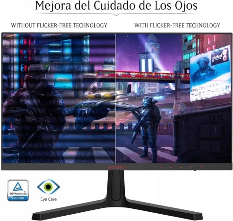 Monitor LCD Koorui 24E4 24 " 1920 x 1080 px 165Hz DLA GRACZA