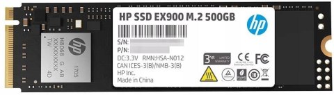 Dysk SSD HP EX900 500GB M.2 PCIe Gen3 NVMe HiT