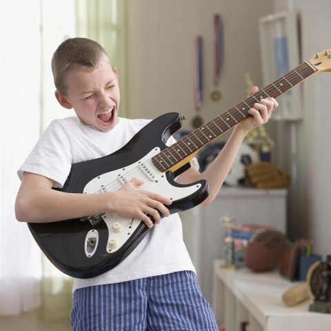 Display4top Gitara Elektryczna Czarno-Biała SAMA GITARA!!! Display4top Gitara Elektryczna Czarno-Biała SAMA GITARA!!!