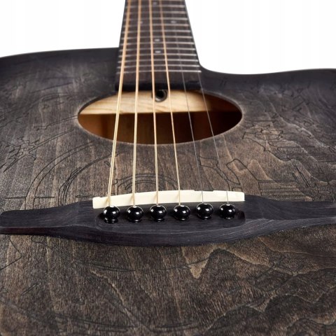 Gitara akustyczna Winzz czarna idealna dla ciebie