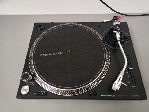 Gramofon Pioneer PLX-500-K czarny NIE KOMPLETNY brak pokrywy oraz cieżarka!