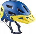 KASK ROWEROWY MTB BLACK CREVICE S/M 54-58CM ŻÓŁTO-GRANATOWY