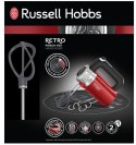 Mikser ręczny Russell Hobbs Retro 25200-56 500 W czerwony