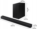 SOUNDBAR SAMSUNG HW-B540 2.1 360W BT BLACK