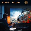 HOGANCE GC-333 Mini Projektor 5G WiFi, projektor Full HD 1080P PC / MAC PS5