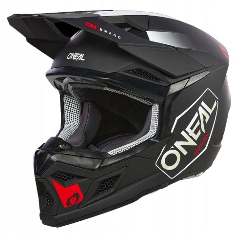 Kask motocyklowy O'neal 3SRS HEXX czarny ENDURO CROSS ATV QUAD rozmiar L