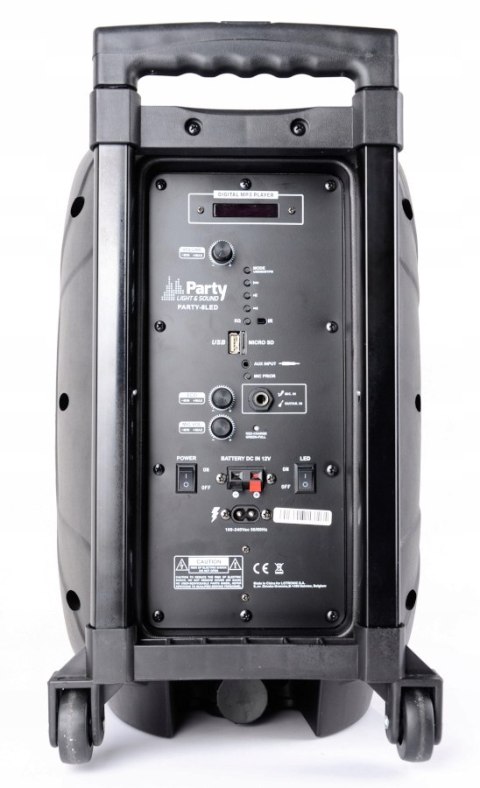 Kolumna Party Light&Sound PARTY-8LED 150 W czarny