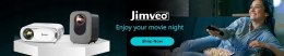 Projektor JImveo E20 Pro ZOOM KEYSTONE, FULL 1080HD, WIFI6 AIRPLAY MIRACAST