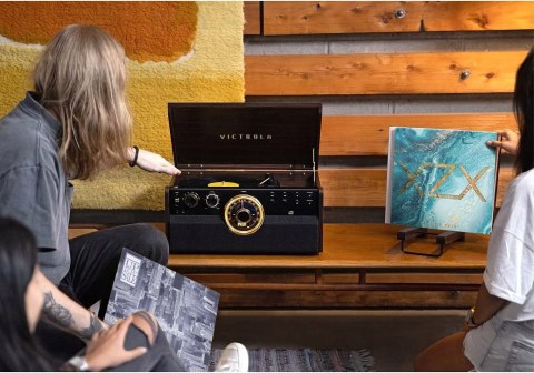 GRAMOFON VICTROLA EMPIRE 6IN1 CD FM BT RETRO GRAMOFON VICTROLA EMPIRE 6IN1 CD FM BT RETRO
