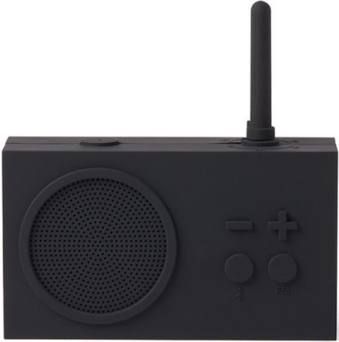 Głośnik przenośny Lexon Tykho 3 FM BLUETOOTH czarny 3 W