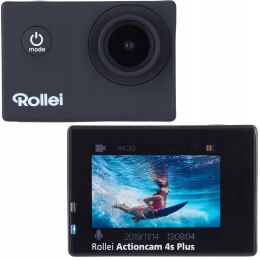 Kamera sportowa Rollei ActionCam 4S Plus 4K UHD WIFI, WOODPORNA OBUDOWA