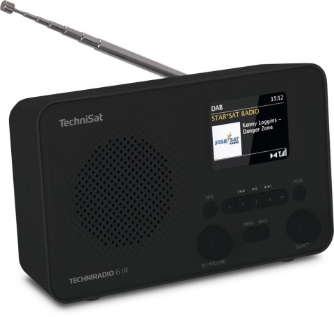 Radio sieciowe DAB+, FM, internetowe TechniSat TECHNIRADIO 6 IR