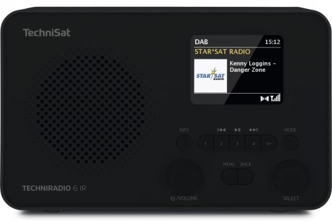 Radio sieciowe DAB+, FM, internetowe TechniSat TECHNIRADIO 6 IR