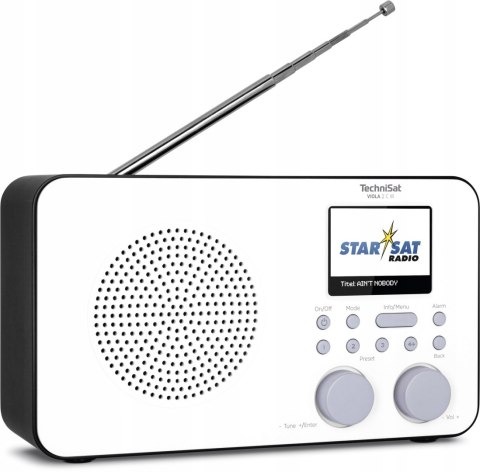 Radio sieciowo-bateryjne DAB+, FM, internetowe TechniSat Viola 2 C IR