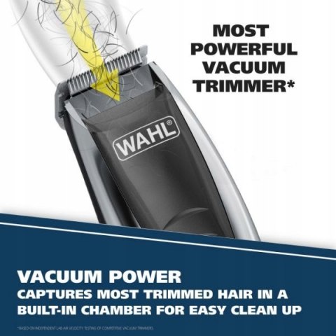 Trymer do zarostu z odkurzaczem Wahl 9870-016 Vacuum Trimmer Trymer do zarostu z odkurzaczem Wahl 9870-016 Vacuum Trimmer