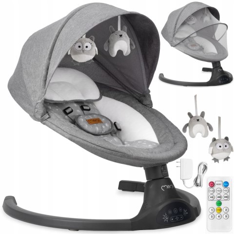 Bujaczek leżaczek elektryczny huśtawka MoMi LAMI