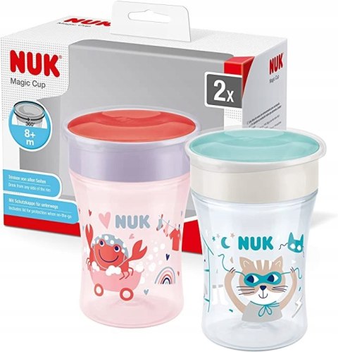 Kubki NUK Magic Cup 2x230 ml