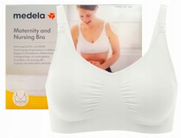 MEDELA Biustonosz Ciążowy i do karmienia L Biały