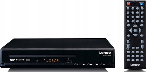 Odtwarzacz DVD LENCO DVD-120BK USB HDMI SCART Odtwarzacz DVD LENCO DVD-120BK USB HDMI SCART