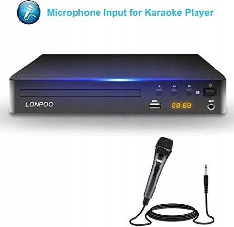 Odtwarzacz DVD Lonpoo LP099 HDMI Odtwarzacz DVD Lonpoo LP099 HDMI