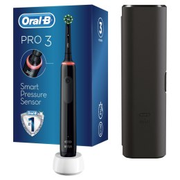 Oral-B Pro 3 - 3500 - Czarna szczoteczka elektryczna w technologii Braun