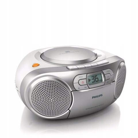 Radioodtwarzacz Philips AZ127/12 CD FM SILVER