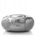 Radioodtwarzacz Philips AZ127/12 CD FM SILVER