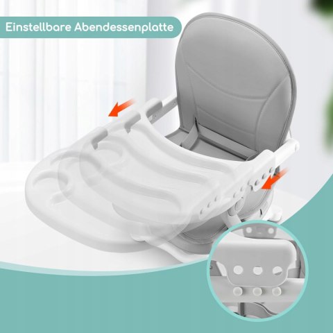 Uuoeebb Przenośne siedzisko podwyższające stołowe