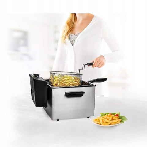 Frytkownica tradycyjna Princess 01.185000.01.001 3270 W 5 l Frytkownica tradycyjna Princess 01.185000.01.001 3270 W 5 l