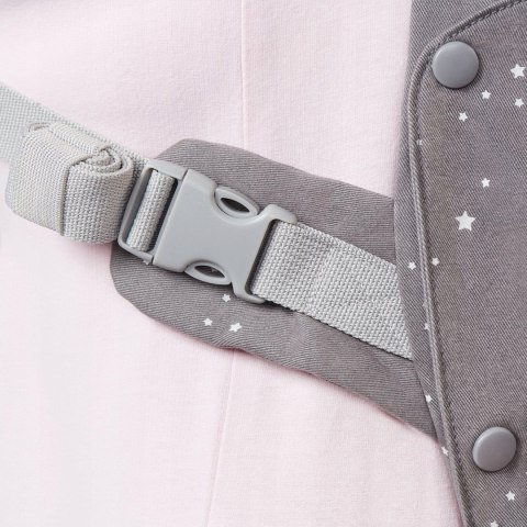 Nosidełko ergonomiczne dla dziecka do 20 kg kaptur HUGGY Kinderkraft szary