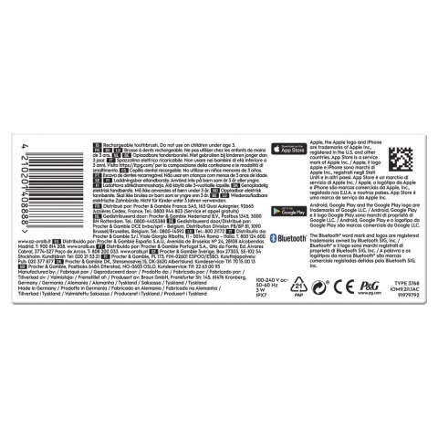 Oral-B Elektryczna szczoteczka do zębów io9n Rose