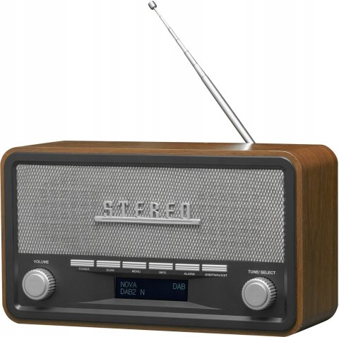 Radio sieciowo-bateryjne DAB+, FM Denver DAB-18