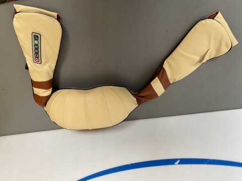 URZĄDZENIE DO MASAŻU SZYJI MASAŻER SHIATSU Z 16 KULKAMI PLECÓW KARKU
