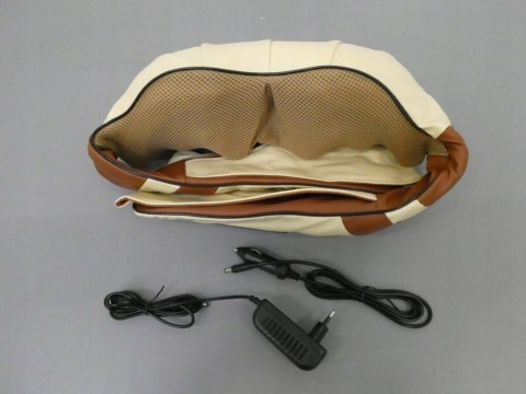 URZĄDZENIE DO MASAŻU SZYJI MASAŻER SHIATSU Z 16 KULKAMI PLECÓW KARKU