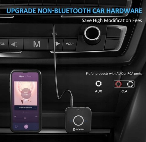 Adapter Bluetooth SONRU BT 5.0