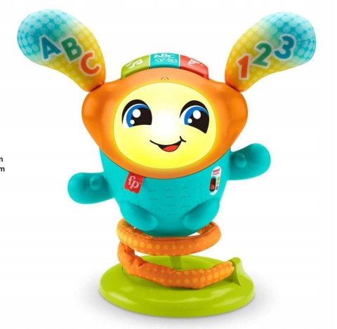 Fisher Price Taneczna DJ-ka Interaktywna edukacyjna zabawka JEZYK NIEMIECKI
