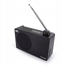 Metronic Radio DAB (DAB+, UKW, przenośne, blokowe), czarne, 477231