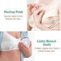 Muszle do zbierania mleka Lictin, 2 sztuki kolektora mleka