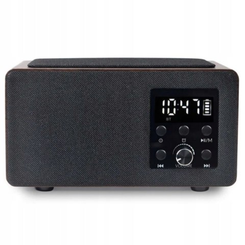 RADIOBUDZIK BLUETOOTH Z ŁADOWARKĄ INDUKCYJNĄ MANTA RDI910WC