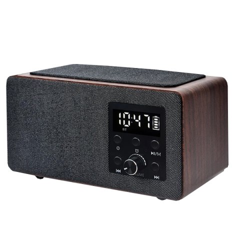 RADIOBUDZIK BLUETOOTH Z ŁADOWARKĄ INDUKCYJNĄ MANTA RDI910WC
