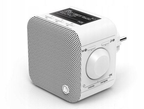 Radio gniazdkowe HAMA DIR45BT WiFi FM DAB+ Spotify Bluetooth UNDOK biały