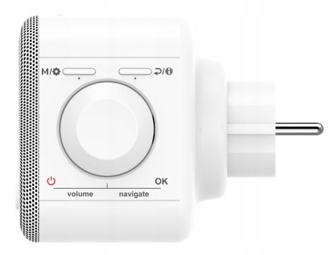 Radio gniazdkowe HAMA DIR45BT WiFi FM DAB+ Spotify Bluetooth UNDOK biały