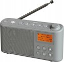 Radio sieciowo-bateryjne DAB+, FM I-BOX Spectrum SZARY
