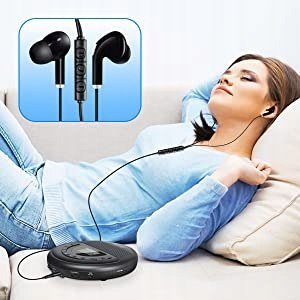 Samochodowy odtwarzacz CD czarny przenośny głośniki AUX, USB, akumulatorowy