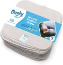 Cheeky Wipes - 25 bambusowych ściereczek pieluszka dla niemowląt do prania