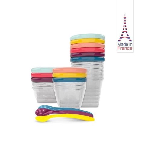 Zestaw naczyń tworzywo sztuczne Babymoov