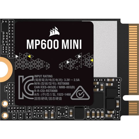 Dysk SSD Corsair MP600 Mini 1TB M.2 2230 PCI-E x4 Gen4 NVMe